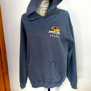 Jurassic Park Hoodie ~ size L